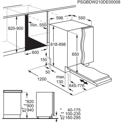 Dishwasher Aeg FSB53927Z